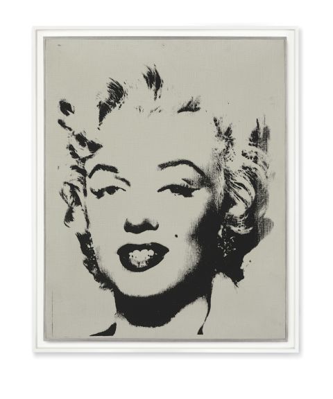 This Andy Warhol painting of Marylin Monroe is up for auction at the Post-War and Contemporary Evening sale at Christie's New York. It's called <em>White Marilyn</em> and was painted in 1962. The signed painting will sell for an estimated $12 - $18 million at the auction on May 13. 