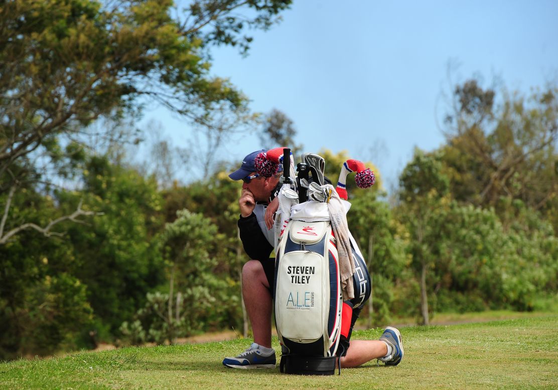 A fellow caddy mourns the death of Ian MacGregor, who tragically died on the ninth fairway on Sunday, May 11, during the final round of the Madeira Islands Open in Funchal, Portugal.  MacGregor, 52, was caddy to Scotland's Alastair Forsyth.