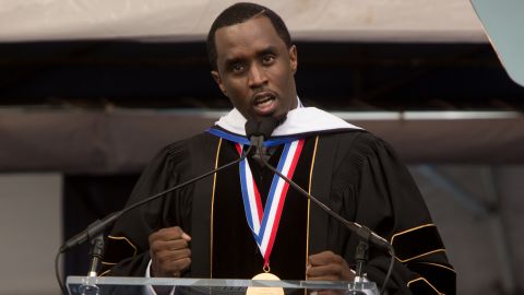 The entrepreneur and entertainment mogul delivers the commencement speech at Howard University on May 10.