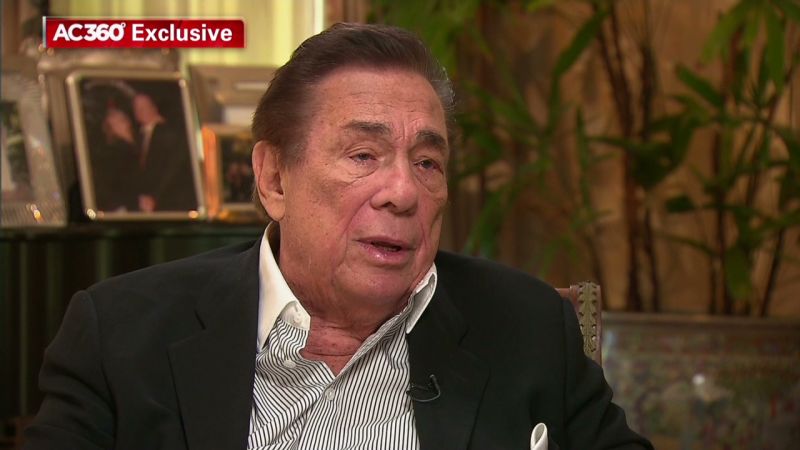 Donald Sterling tells CNN hes not racist, slams Magic Johnson photo