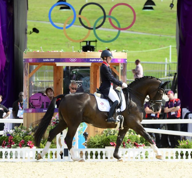 Dujardin had claimed to be happy to have qualified, but dominated the competition with a series of faultless displays.