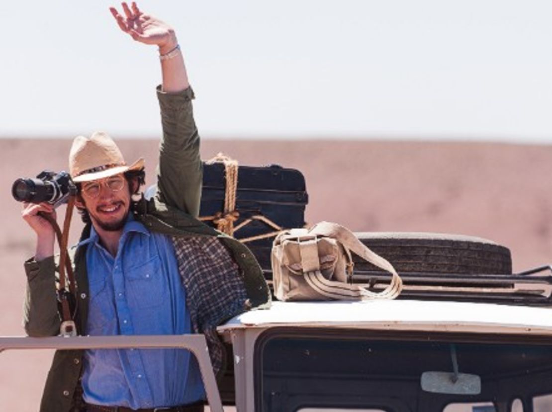 Adam Driver plays National Geographic photographer Rick Smolan in the feature film. - (EOne Films UK)