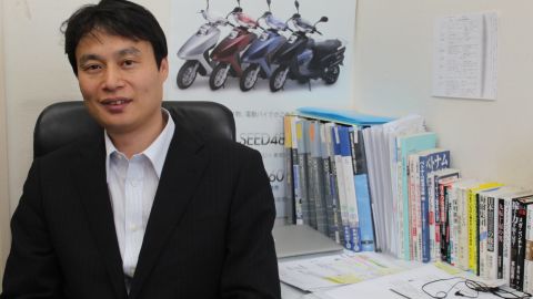 Toru Tokushige, CEO of Terra Motors, says the motorcycle industry needs to evolve more to electric.
