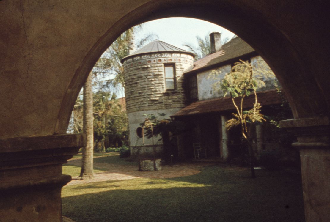 A view through an arch of the oldest house in St. Augustine, Florida. (Photo by Harvey Meston/Getty Images)
