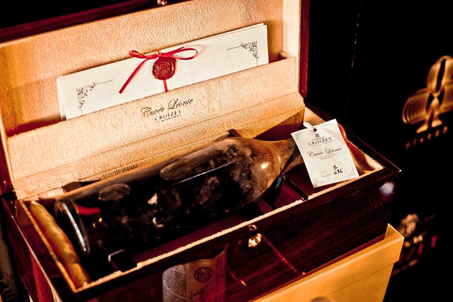 The Winston is thrown together with a 19th-century Cognac coming in at $170,000 a bottle, a dash of Grand Marnier, a soupçon of Chartreuse and a dash of those much sought after select Caribbean Angostura Bitters.