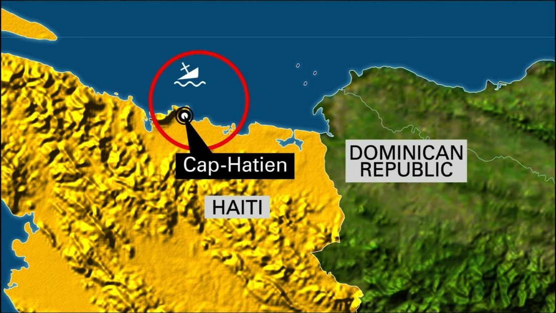 CNNx Santa Maria Haiti Map