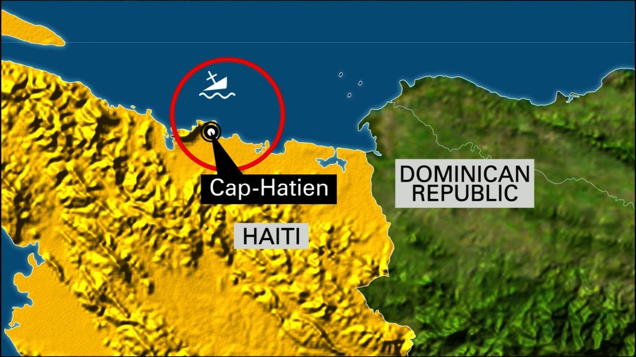 CNNx Santa Maria Haiti Map
