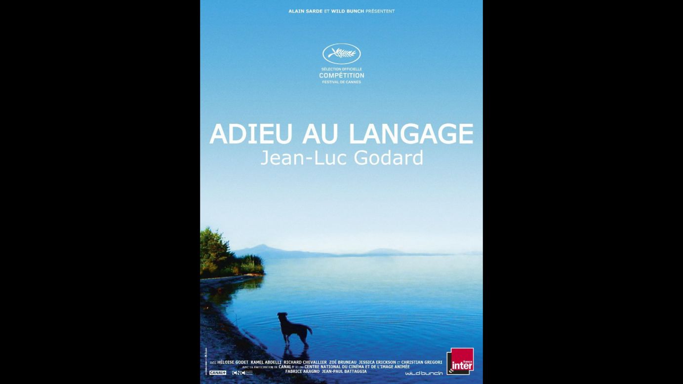 <strong>"Adieu au Langage," or "Goodbye to Language":</strong> A single man, a married woman and a dog cross paths in this French drama from Jean-Luc Godard. 