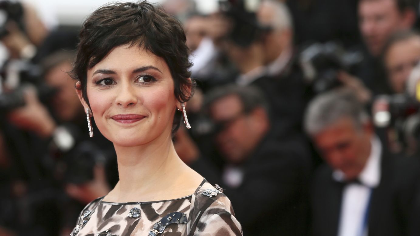 French actress Audrey Tautou on Wednesday, May 14