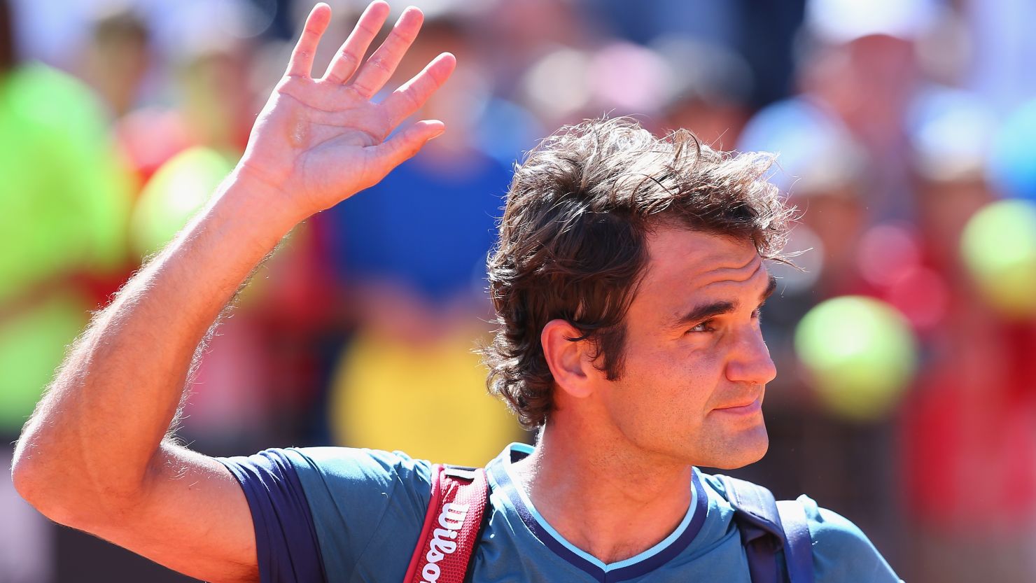 It's goodbye for Roger Federer as he loses in the second round of the Rome Masters to Jeremy Chardy.