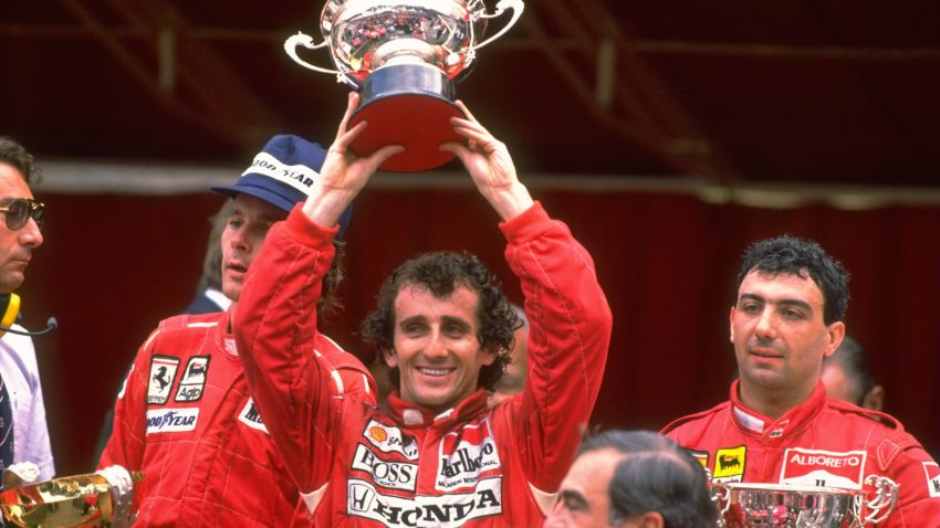 Alain Prost won the Monaco Grand Prix four times -- including here in 1988.