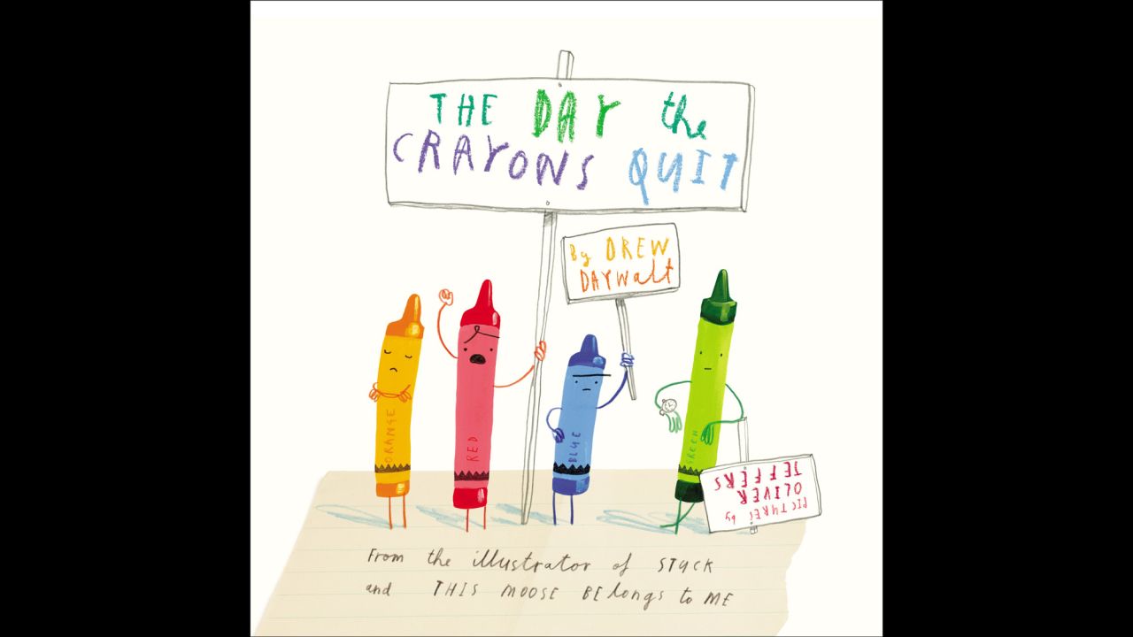 <strong>Book of the year, kindergarten through second grade:</strong> "The Day the Crayons Quit" by Drew Daywalt, illustrated by Oliver Jeffers