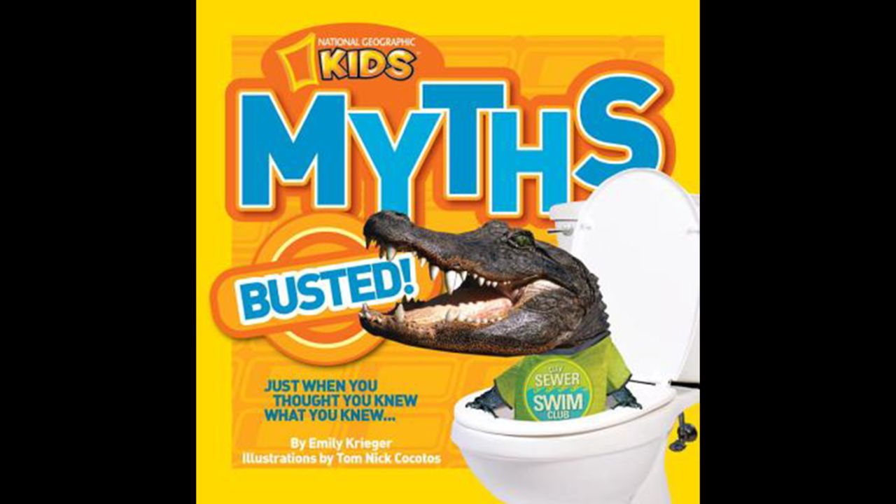<strong>Book of the year, fifth through sixth grade:</strong> "National Geographic Kids Myths Busted!" by Emily Krieger, illustrated by Tom Nick Cocotos