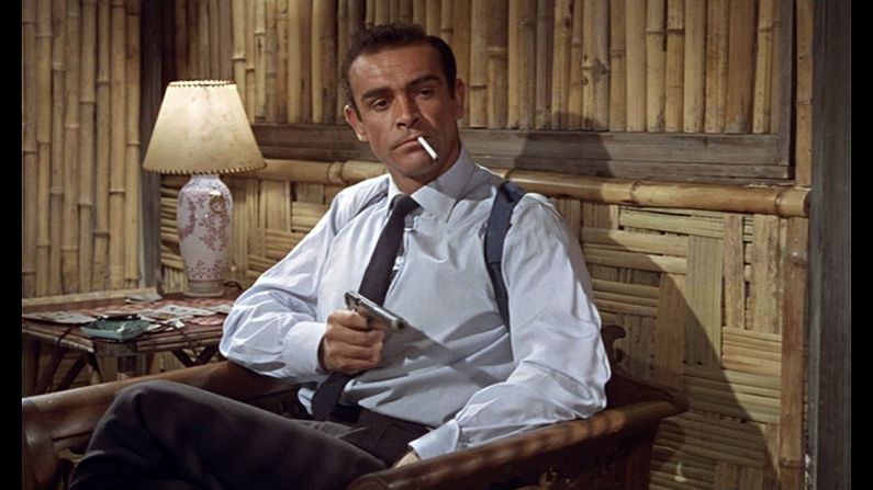 Before Daniel Craig or Pierce Brosnan, there was Sean Connery, who starred in the first James Bond film, "Dr. No," in 1962. With the most recent Bond film released in 2012 ("Skyfall"), <a href="index.php?page=&url=http%3A%2F%2Fwww.cnn.com%2FSPECIALS%2F2012%2Fbond">the James Bond series</a> is the longest running film series of all time.