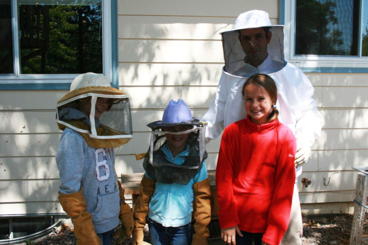 Beekeeping is a hobby for the Warren family. "We're not very good at it," said Lisa Warren, the girls' mom. But once the girls discovered they could make lip balm and lotion bars from beeswax they collected, they researched recipes and got to work. They are currently working on adding soap to their product line.  