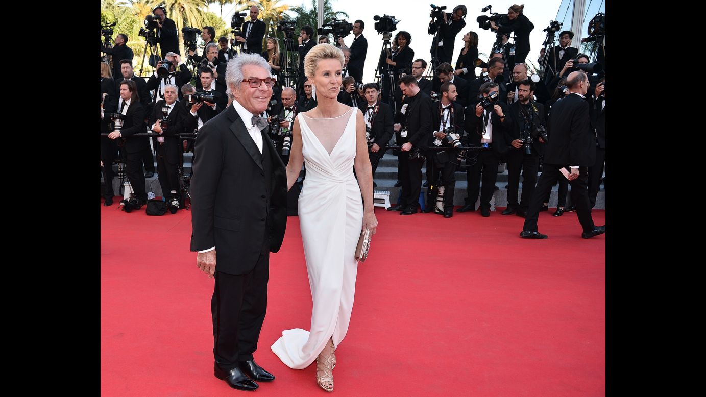 French photographer Jean-Daniel Lorieux and his wife, Laura Restelli Brizard, on May 15