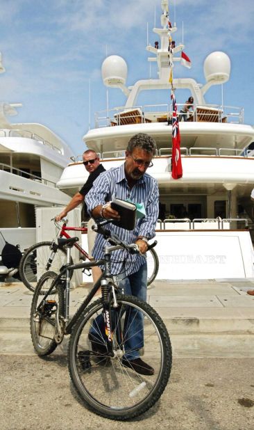 If the cars and yachts get too much, a getaway on a bike is always an option, as shown by former team boss Eddie Jordan.