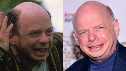 Wallace Shawn's such a beloved actor, it's<a href="http://www.youtube.com/watch?v=1-b7RmmMJeo" target="_blank" target="_blank"> inconceivable</a> to pick a favorite role. But his turn as the evil mastermind with a poor vocabulary, Vizzini, is definitely in our top three.