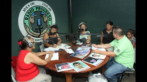 The difficult search for missing migrants is only part of COFAMICRO's mission.   In a weekly radio program in Honduras called "Opening Borders," volunteers from the organization also warn people about the dangers they could face while crossing the Mexico-U.S. border and traveling through the desert.