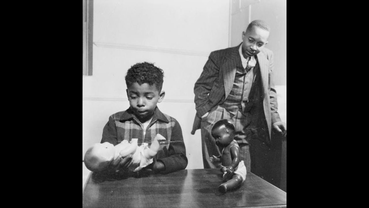 One of the key pieces presented against segregation was psychologist Kenneth Clark's "Doll Test" in the 1940s. Black children were shown two dolls, identical except for color, to determine racial perception and preference. A majority preferred the white doll and associated it with positive characteristics. The court cited Clark's study, saying, "To separate [African-American children] from others of similar age and qualifications solely because of their race generates a feeling of inferiority as to their status in the community that may affect their hearts and minds in a way unlikely ever to be undone."
