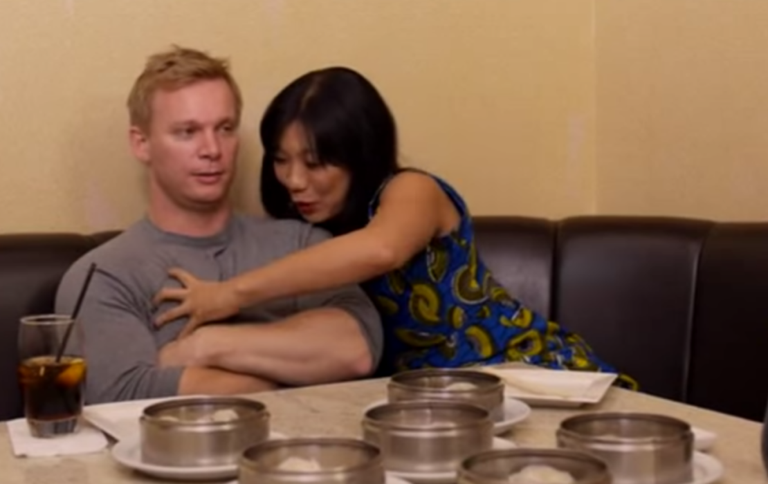 Kristina Wong on a date in "I'm Asian American and...". 