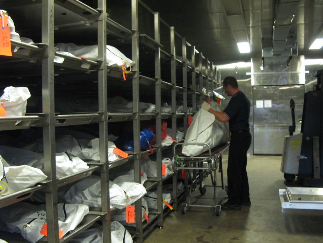 There are more than 800 unidentified bodies inside the morgue in Pima County, Arizona. Investigators believe many of them are immigrants who died in the desert. Authorities hope DNA testing can help desperate families find missing loved ones who died on the trek into the United States.