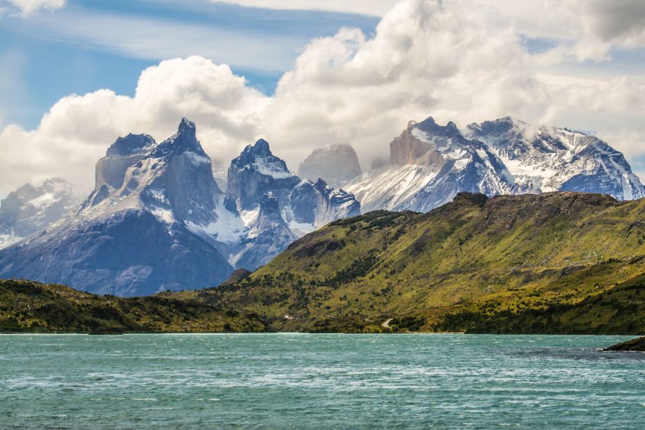 You can see mountains, glaciers, lakes and rivers in Chilean Patagonia from <a href="http://www.conaf.cl/parques/parque-nacional-torres-del-paine/" target="_blank" target="_blank">Torres del Paine National Park</a>. <a href="http://ireport.cnn.com/docs/DOC-1129779">Dirkse</a> says hiking through the classic W trek will take you on a sightseeing adventure. "The mountains in Torres del Paine National Park are some of the most beautiful mountains in the world," she says.  