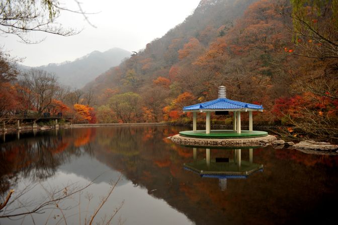 South Korea's <a href="http://english.visitkorea.or.kr/enu/SI/SI_EN_3_1_1_1.jsp?cid=264295" target="_blank" target="_blank">Naejangsan National Park</a> is named after the Naejangsan Mountain. <a href="http://ireport.cnn.com/docs/DOC-1132940">Sampa Guha Majumdar</a> says the park is beautiful to visit in the fall when the leaves are changing colors. She also says the park's Buddhist temple attracts many visitors. 