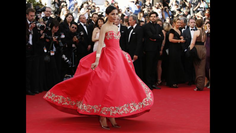 Actress Freida Pinto on Sunday, May 18