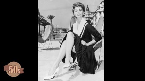 Since its inception in 1947, Cannes Film Festival has always been as much about the fashion as the films. Over seven decades the Cannes carpet has seen its fair share of both fashion faux pas and phenomenons, the highlights of which are documented here; starting with Sophia Loren. One of the early aficionados of Cannes glamor, the Houseboat actress attended the eighth festival in this nautical ensemble. Her simple pleats and modest white heels are a far cry from today's lavish outfits.
