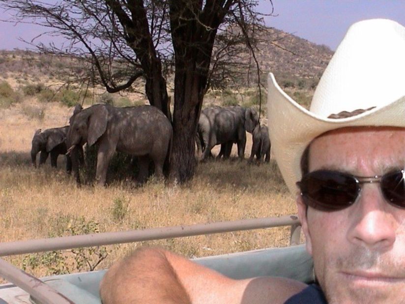 Spotting elephants, zebras and lions was a daily occurrence in Kenya on "Survivor" season three. Once Probst saw lions killing and eating a zebra at pretty close range.