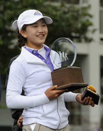 Lucy Li became the youngest player to qualify for the U.S. Women's Open, aged just 11. She missed the cut at June's tournament at Pinehurst, but made a big impression.