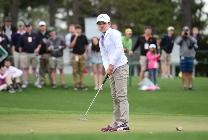 Li will be part of U.S. Open history with the women's event being held at the same venue as the men's -- Pinehurst in North Carolina -- and starting just a few days later.