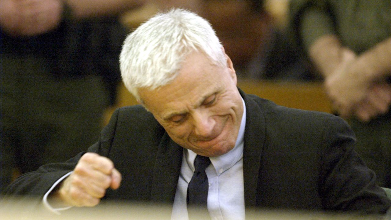 Actor Robert Blake is found not guilty of murdering his wife, Bonny Lee Bakley, in 2005 in Van Nuys, California. Bakley was shot in the head while sitting in the couple's vehicle.