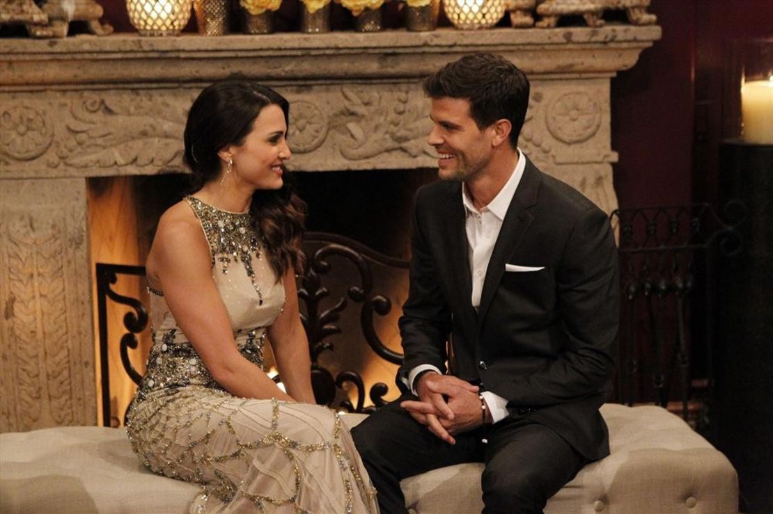Andi Dorfman with Eric Hill on the season premiere of "The Bachelorette."