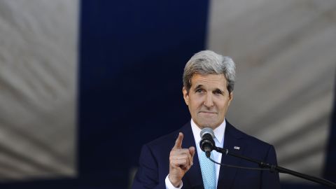 The secretary of state delivered Yale University's Class Day address on May 18. Kerry is a 1966 graduate of Yale.