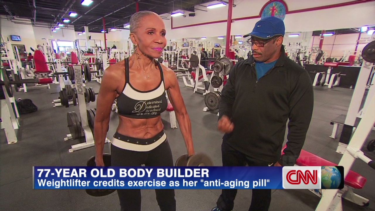 World's Oldest Female Body Builder turns 80