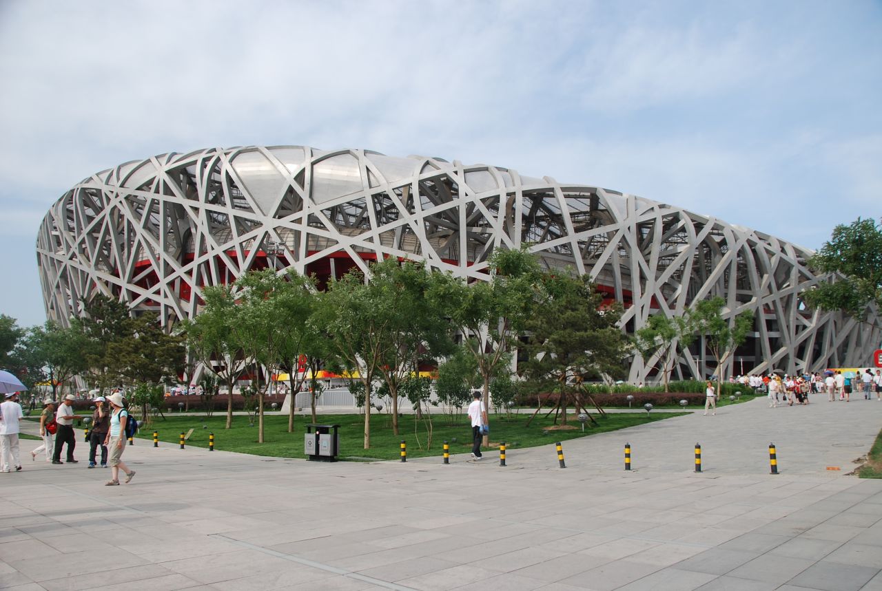 <a href="http://ireport.cnn.com/docs/DOC-1127693">Julee Khoo</a> looks at <a href="http://www.n-s.cn/en/" target="_blank" target="_blank">Beijing's National Stadium</a>, known as the Bird's Nest, and says it's "amazing how difficult it was for humans to recreate something that a bird does instinctively." The stadium, created for the 2008 Summer Olympics, is largely empty these days.
