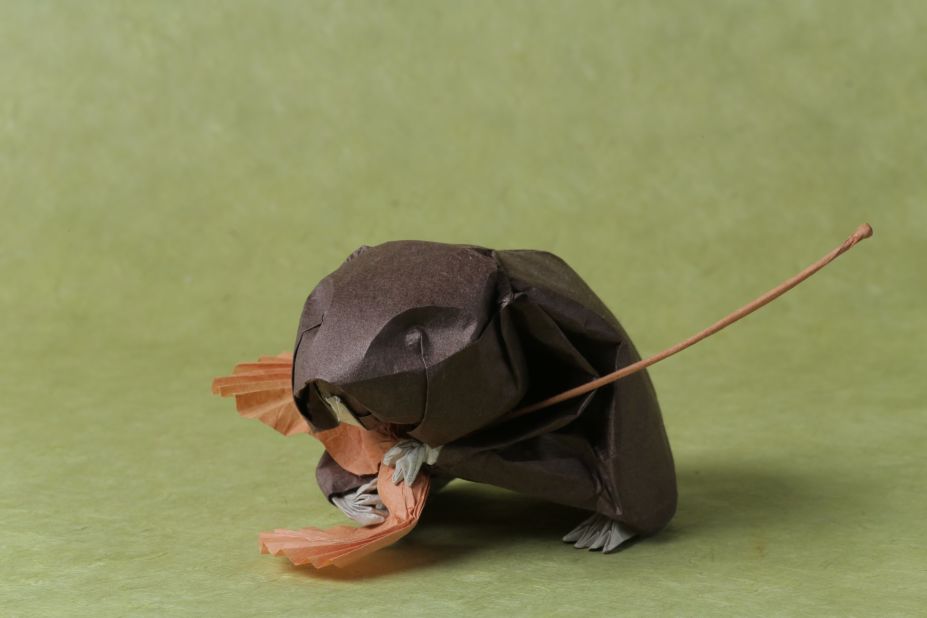 This form depicts the vole, a small, mouse-like rodent with a rounded muzzle, found in Europe, Asia and North America.