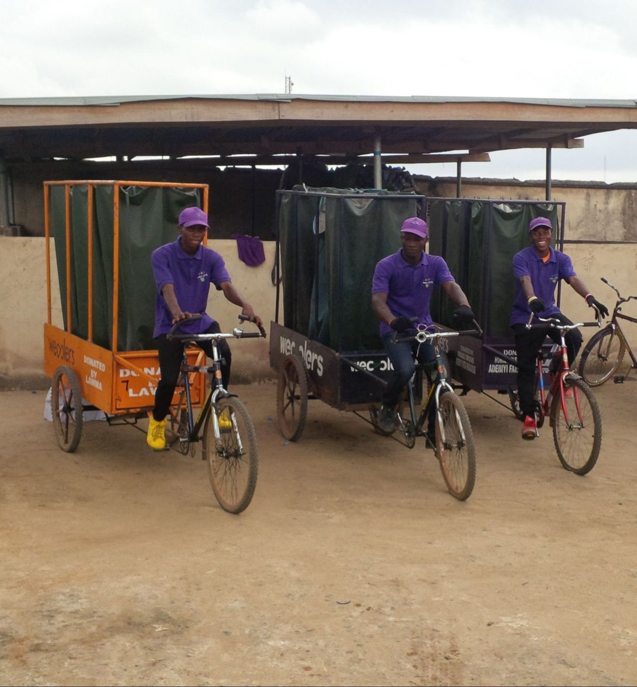 Using a fleet of low-cost cargo bicycles, the startups collects the waste from local people and then sells it on to recycling factories.