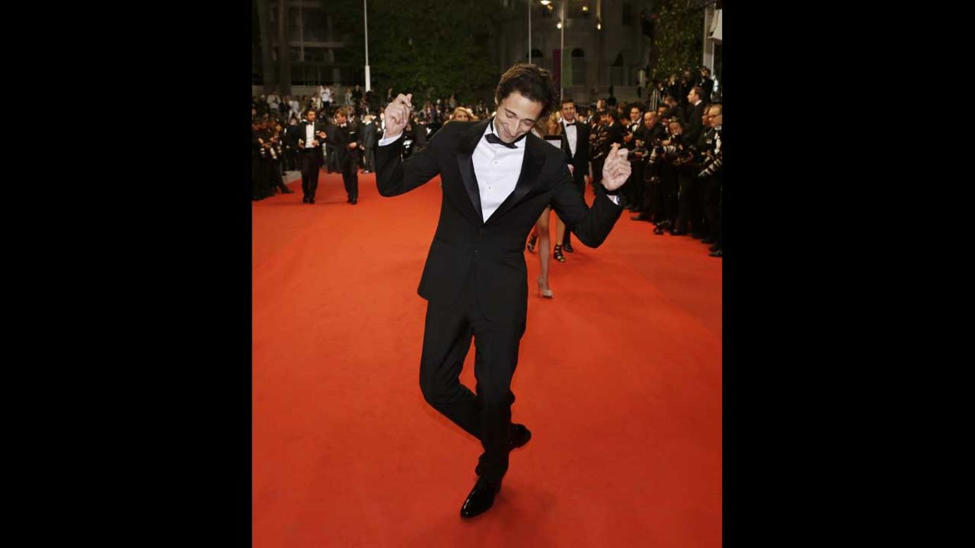 Actor Adrien Brody on May 20.