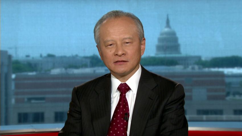 intv amanpour china ambassador america Cui Tiankai hacking_00013505.jpg
