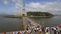 Protections have already been added to the Statue of Liberty and Ellis Island, but will they be enough in an era of climate change? Listing 30 at-risk sites, the Union of Concerned Scientists contends rising seas are endangering many of America's landmarks.