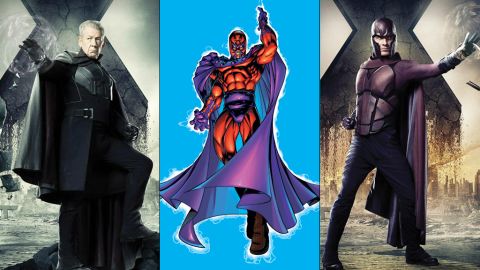Ian McKellen and Michael Fassbender have played the X-Men's constant antagonist Magneto over the years, and just like with Xavier, both versions of Erik Lehnsherr show up in the movie.