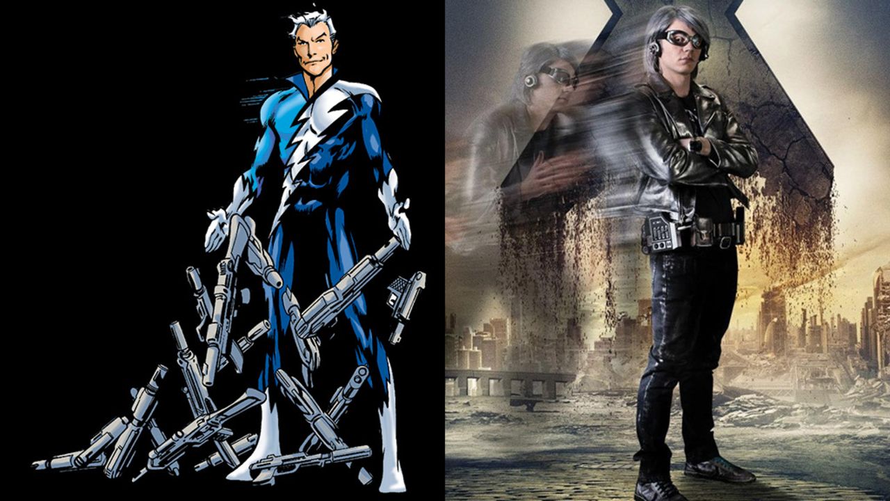 Evan Peters portrays the lightning fast Quicksilver for the first time (a role also played by Aaron Taylor-Johnson in the upcoming "Avengers: Age of Ultron").