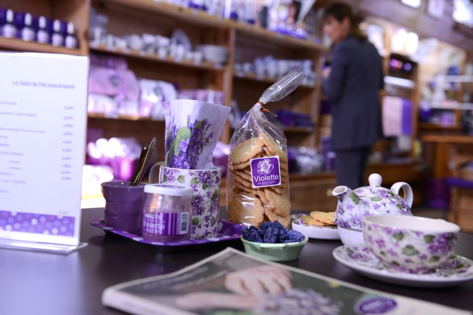 The violet, an emblem of Toulouse, is used to flavor cakes, candy, chocolate and more. Artisanal products are available throughout the city from boutiques such as La Maison de la Violette. 
