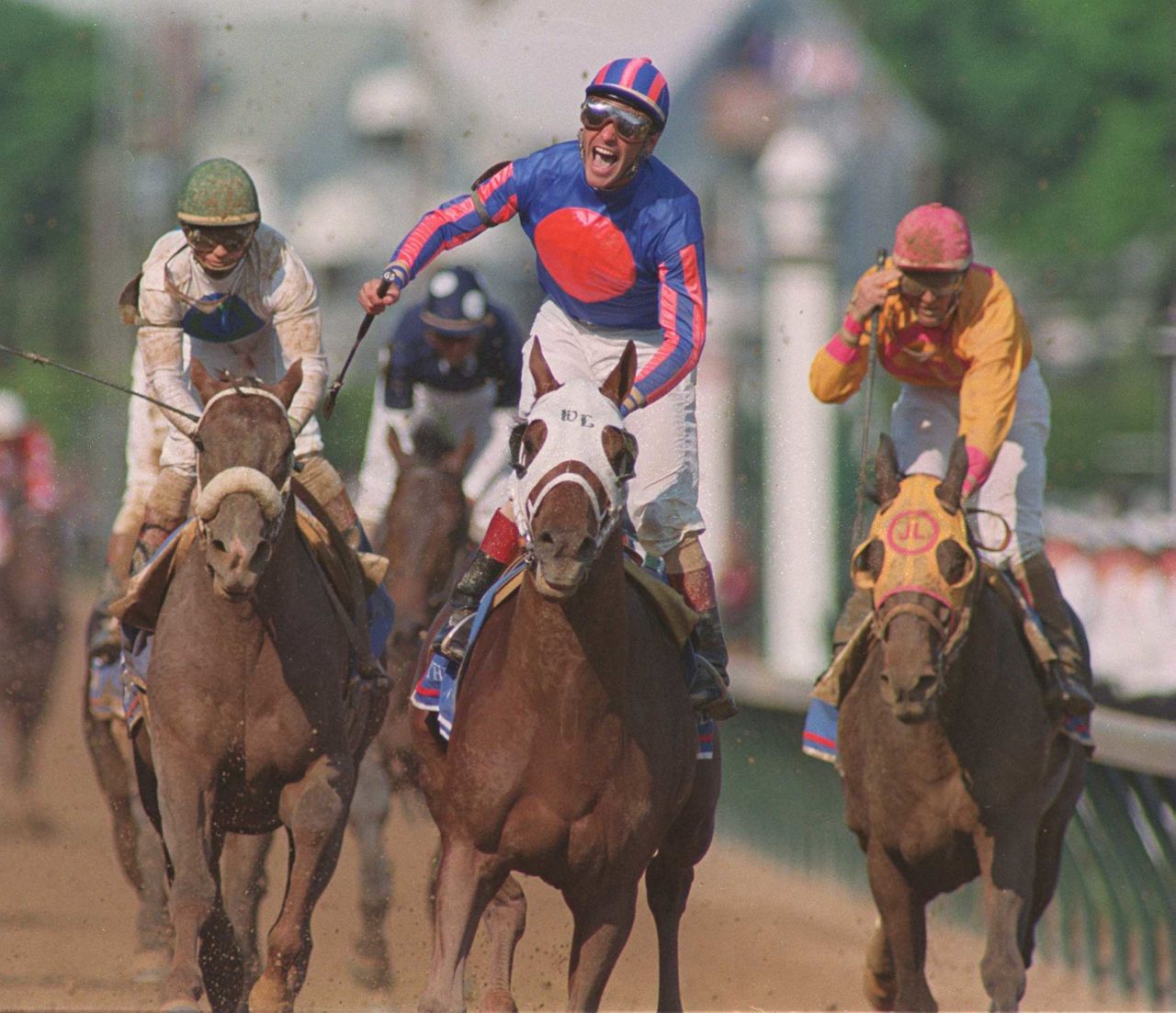 A second followed in 1995 on board Thunder Gulch in a race he sees as the pinnacle of the sport of kings.