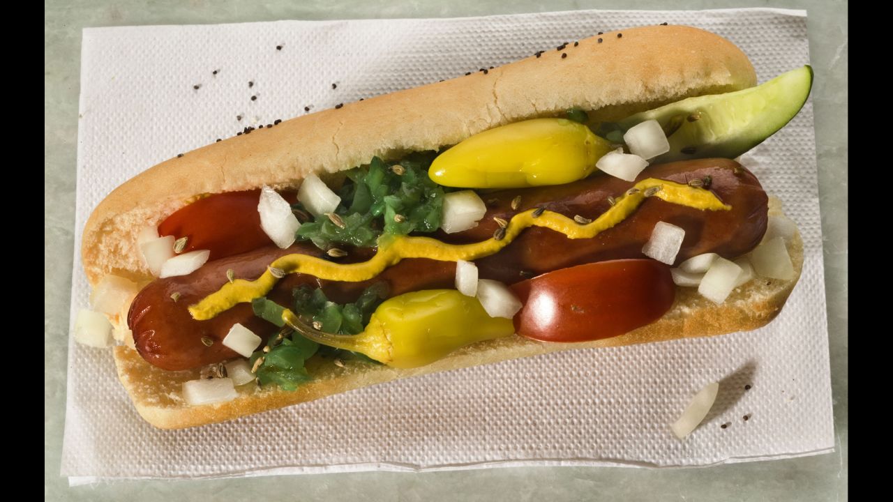 The hot dog is a staple to American summer holidays. Take a look at hot dogs in America throughout history.