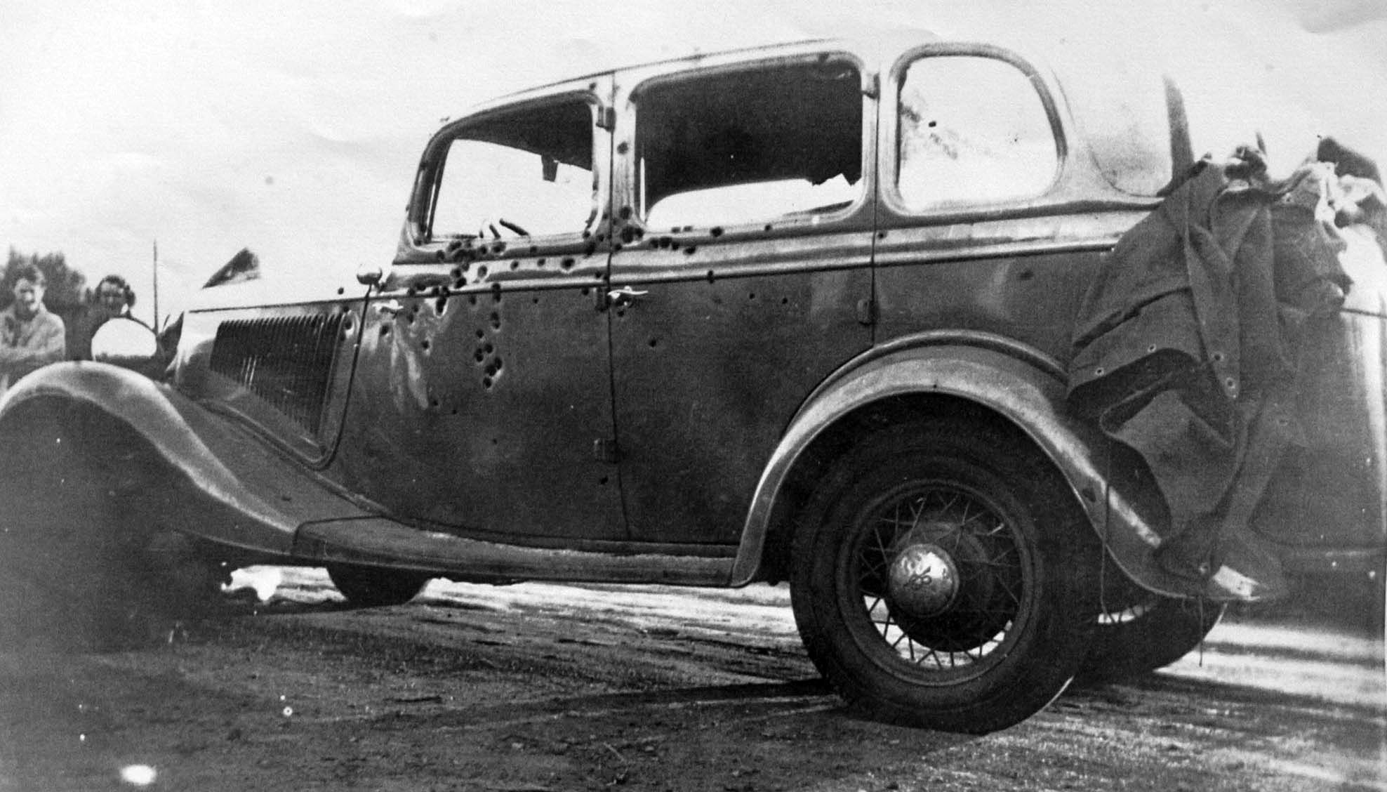 bonnie and clyde car