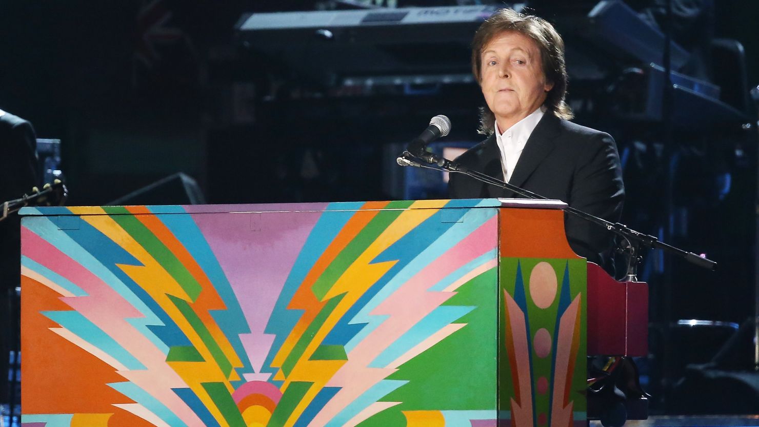 Paul McCartney will be out and about performing to promote his album in the next few months.  